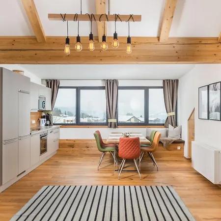 Apartamento Naturchalet Hoeflehner - Heimgefuehl & Ruhelage An Loipe & Wanderweg Ramsau am Dachstein