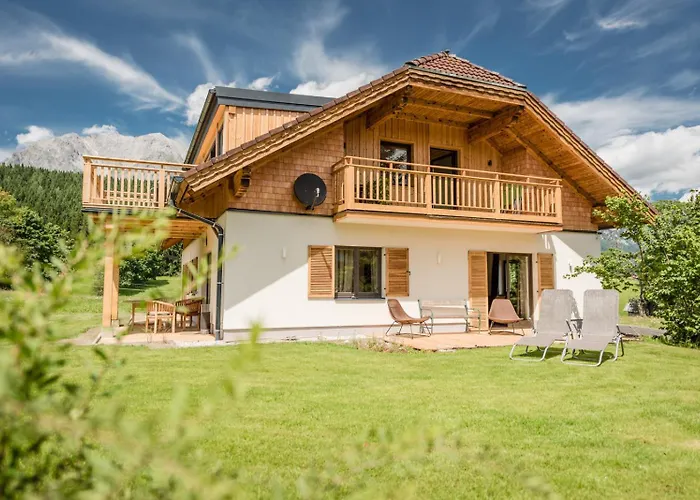 Naturchalet Hoeflehner - Heimgefuehl & Ruhelage An Loipe & Wanderweg Ramsau am Dachstein
